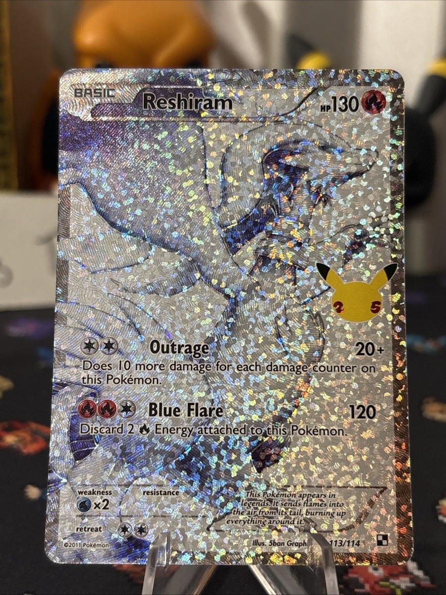 Reshiram 113/114 Celebrations: Classic Collection Holo 25th