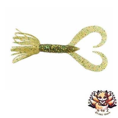 NEW Keitech Little Spider 3-inch #522 Watermelon Flash