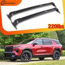 2p Cross Bars For 2022-2026 Chevrolet Traverse Roof Rack Crossbar Cargo Carrier 2p Cross Bars For 2022-2026 Chevrolet Traverse Roof Rack Crossbar Cargo Carrier
