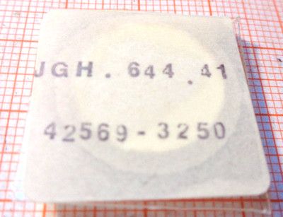 Junghans 644.41 42569 - 3250 Schrauben neuwertig ältere Lagerware