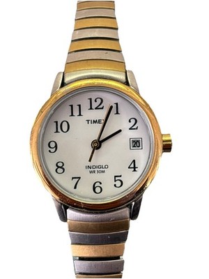 Timex TW2U79100 Indiglo Quartz Analog Women's Watch 25mm Case New Battery