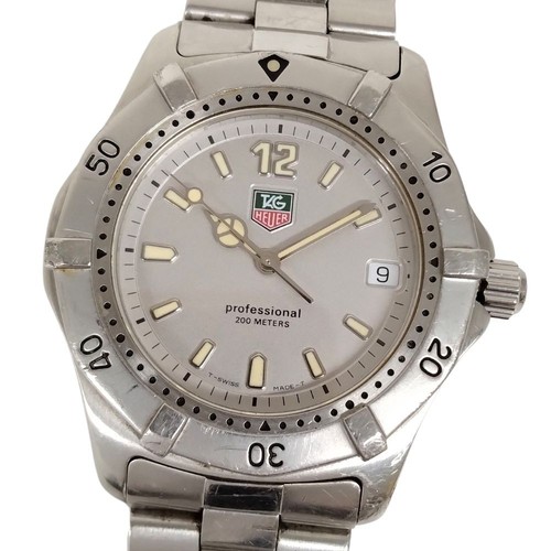 Cadran Blanc TAG Heuer Pour Montre Automatique 2000 - Neuf Sans étiquette, En Laiton, Fabriqué En Suisse