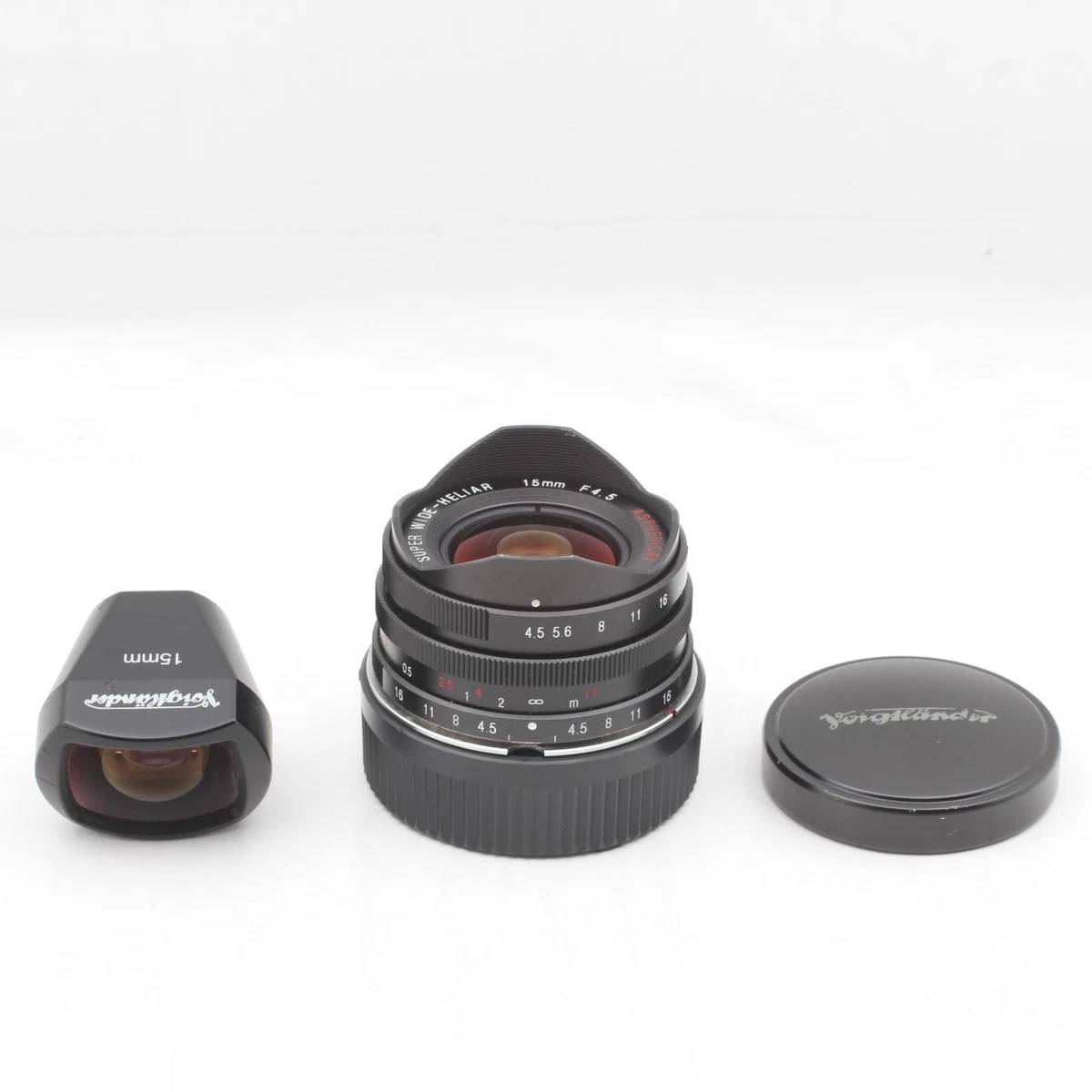 Objectif Voigtlander Super Wide Heliar 15mm F/4,5 Asphérique – Monture Leica M