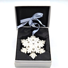 Pandora Snowflake Christmas Ornament 2015 LTD Edition, Retired  Original Box.