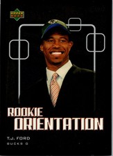 2003-04 Upper Deck Victory - Rookie Orientation T.J. Ford #108 (RC)