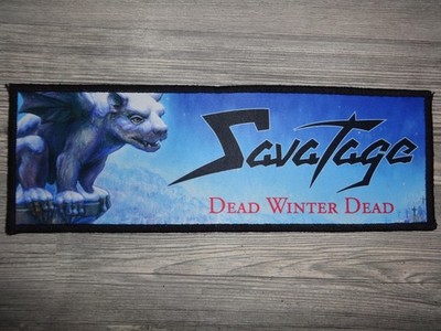 Savatage  Back Patch Back Strip Backpatch Saxon Iced Earth *