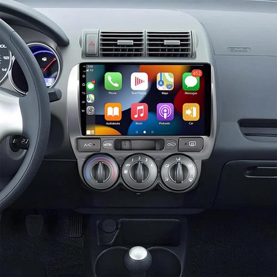 Carplay Android 15 Auto GPS FM Car Radio 4+64GB For Honda Fit Jazz 2006-2008 GD