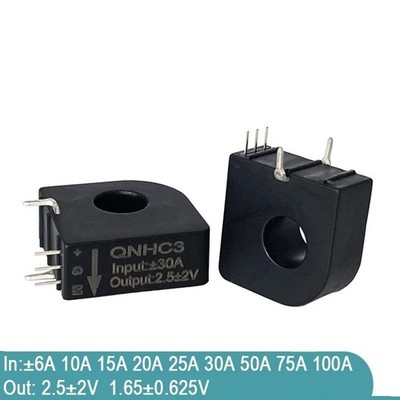 Current Sensor Hall Effect PCB Mount 6A 10A 15A 20A 25A 30A 50A 100A Transducer