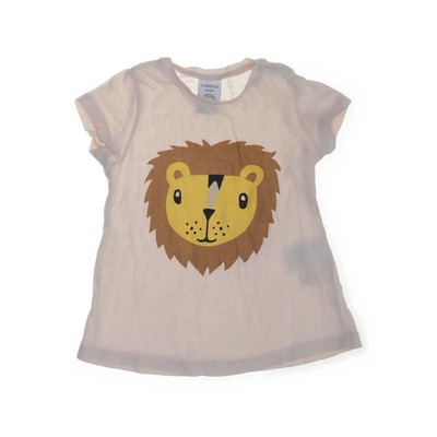 Lindex Baby, T-shirt, Größe: 62, Beige, Baumwolle, Print, Unisex (Kinder) #Ebv