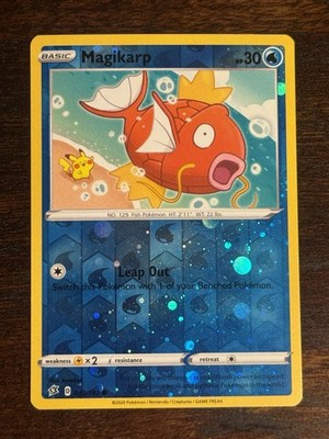 Pokémon Magikarp Reverse Cosmos Holo 039/192 Rare Costco Exclusive - 2 SWIRLS