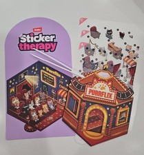    RARE   Purrflix Cinema   NEW  Zuru Sticker Therapy Kawaii Kitties