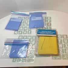Stencil lot. read description