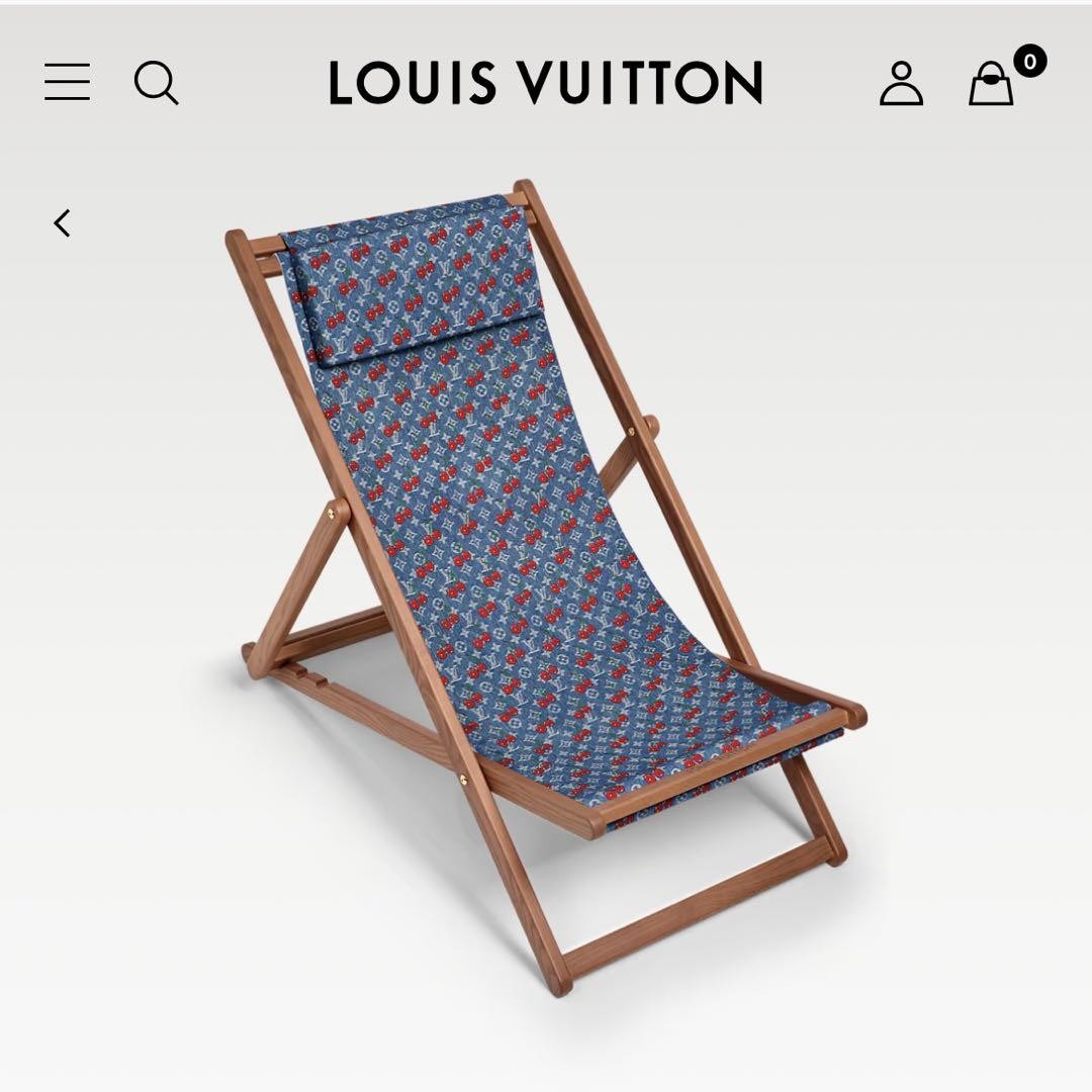 ルイ　ヴィトン　チリエンヌ椅子 Louis Vuitton Takashi Murakami collaboration Chilienne chair | eBay