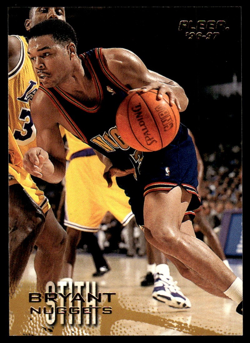 Bryant Stith 1996-97 Fleer  #29 Nuggets NBA READ FREE SHIPPING AutographDen