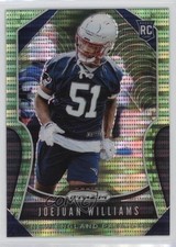 2019 Panini Prizm Rookies Neon Green Pulsar Prizm Joejuan Williams #398 15cb