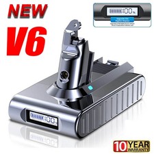 For Dyson V6 Animal DC59 DC61 SV03 SV04 5.5Ah lithium Battery With LED Indicator