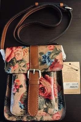 Patricia Nash Heritage Floral Crossbody Bag for Women