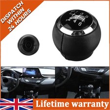 6 Speed Gear Shift Stick Knob Black For Toyota Auris Avensis Corolla Rav4 Yaris