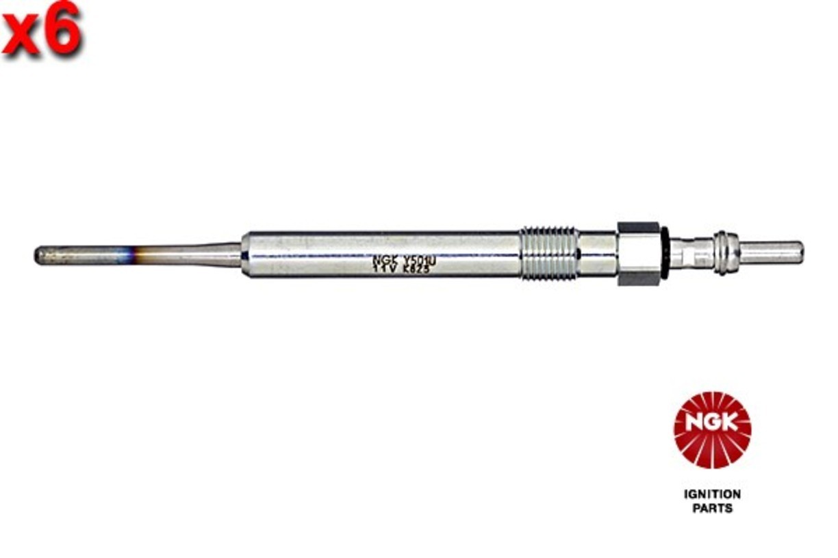 NGK 6x Glow Plug For AUDI A4 Avant A6 SKODA Superb I VW Passat 97-08 059963319A