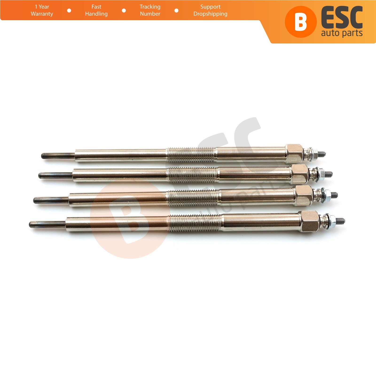 4X Glow Plug Heater 11065 AD200 for Nissan Almera Navara NP300 Pathfinder 11 V