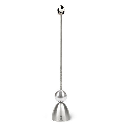 TAKE2 Eierköpfer Eieröffner CLACK Keramik-Edition Motiv KUHFLECKEN