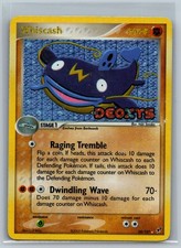 Pokémon TCG Whiscash EX Deoxys 28/107 Reverse Holo Rare 2005 Nintendo - LP on eBay
