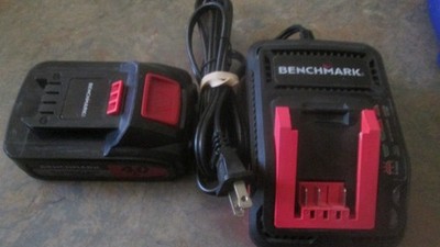 BENCHMARK Omega 20V Max Lithium-Ion High Performance 4.0 Ah Battery&charger