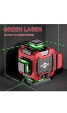 Laser Level 360 Self Leveling with Tripod, 4D Lazer Level,4x360° Cross Line L...
