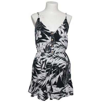 Tally Weijl, Jumpsuit, Größe: S, Schwarz/Weiß, Viskose, Blumen, Damen #qqE