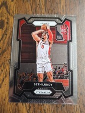 2023-24 Panini Prizm #138 Seth Lundy Atlanta Hawks RC Basketball Card