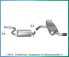 Auspuffanlage für Audi A3 Sportback (8PA) 1.6 FSI 85KW Auspuff 