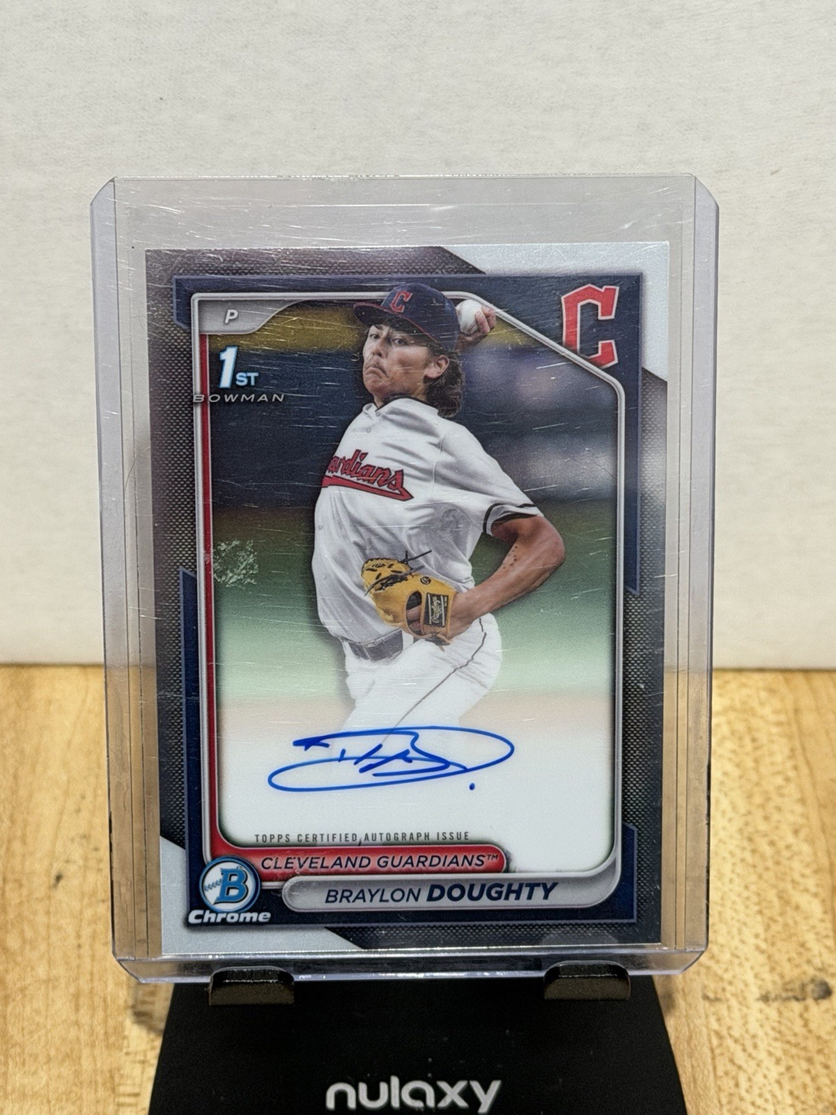 2024 Bowman Draft #CPA-BD Braylon Doughty 1st Prospect Chrome Auto Guardians