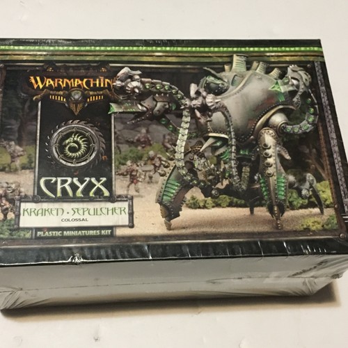 Warmachine Cryx Kraken / Sepulcher NIB PIP 34117