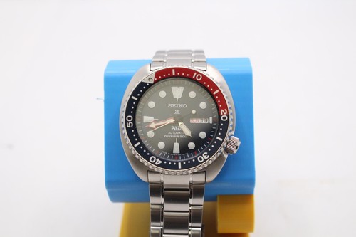 Seiko Prospex PADI Turtle SRPA21 Automatic Diver 45mm Pepsi Bezel Watch