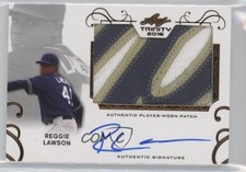 2016 Leaf Trinity Patch Auto Reggie Lawson #PA-RL1 Patch Auto 0sb