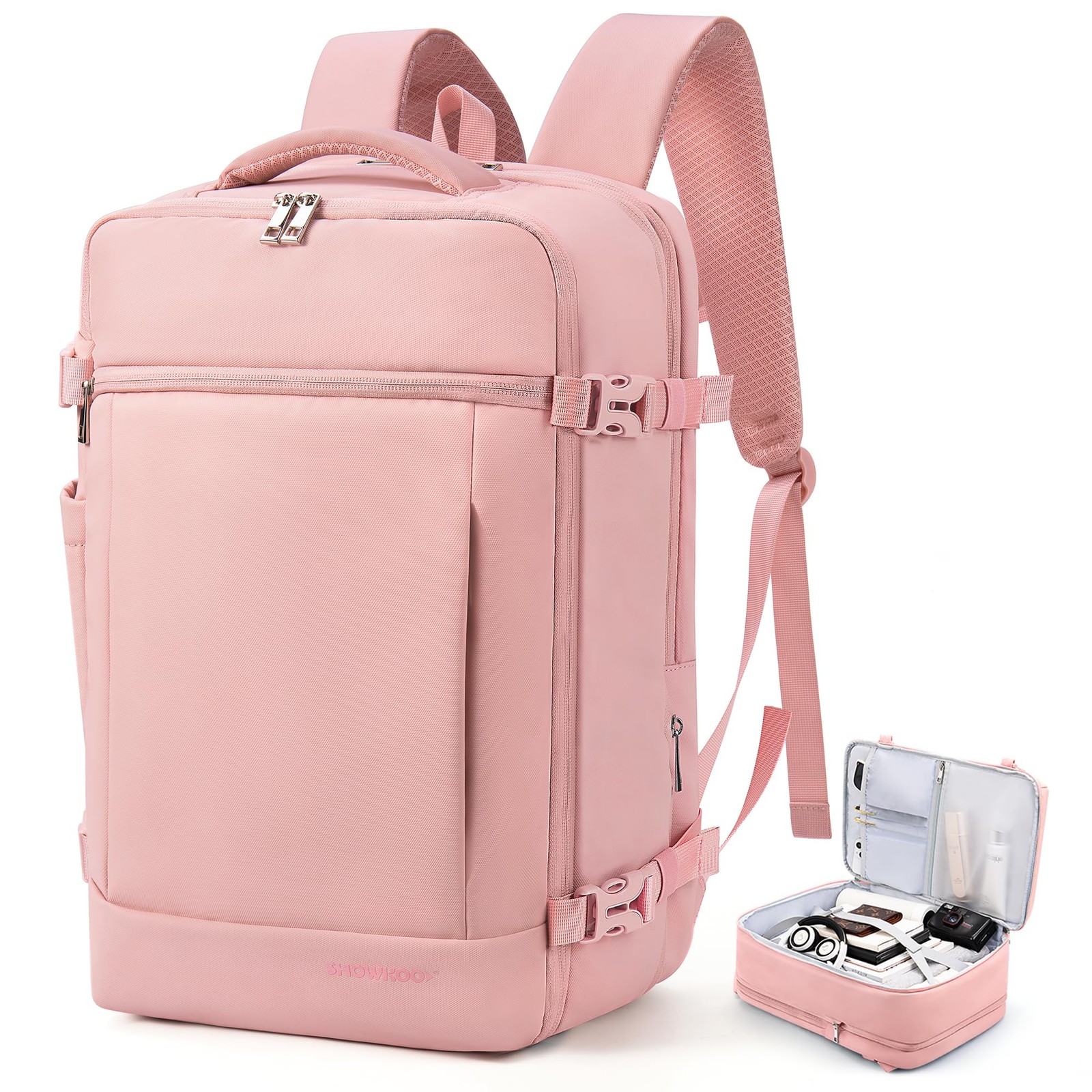 For 17 Inch Laptop, 40l Expandable Large Capacity Backpack, 