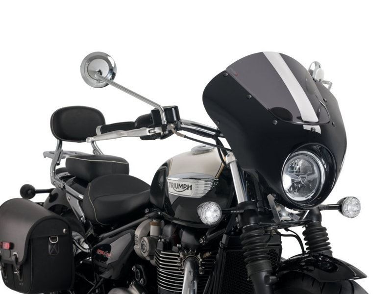 Puig Dark Smoke Dark Night Screen Triumph Bonneville Speedmaster 2018-2025