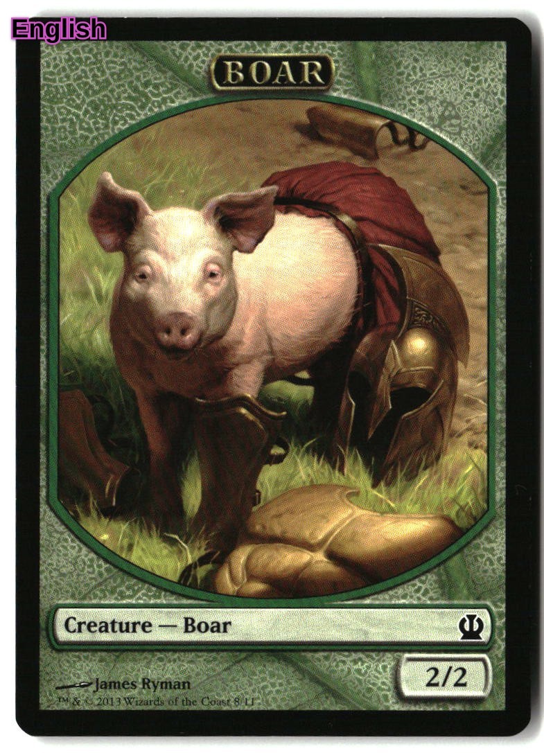 MTG Boar Token [THS - 8] LP
