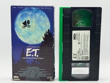 E.T. the Extra-Terrestrial VHS 1988 MCA w/ Green Gate - Spielberg Cult Classic