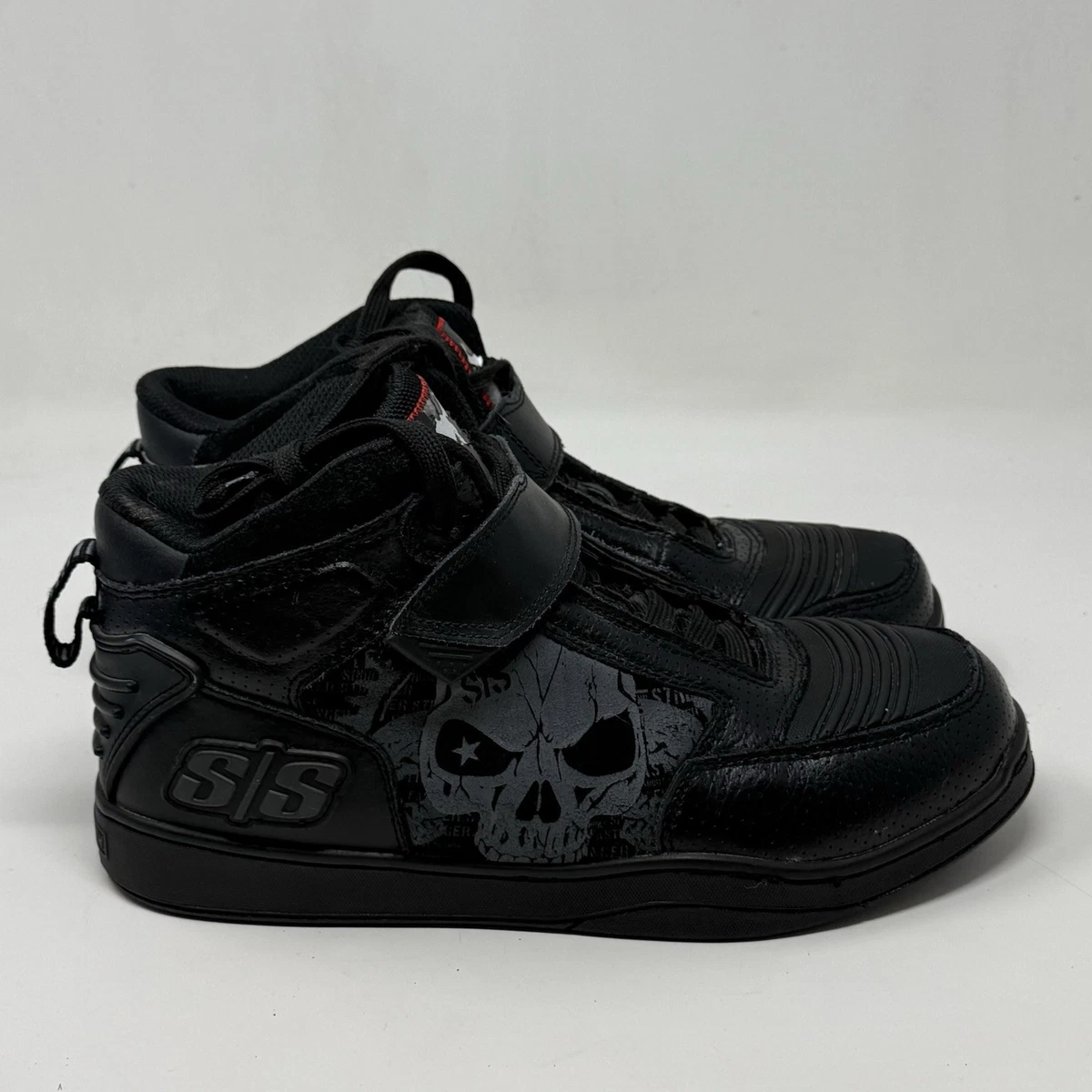 Black Speed and Strength Men Motorcycle & Powersports Boots 
