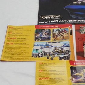 Vintage LEGO Star Wars Instruction Manuals Lot of 6 Booklets 7133 8017 6206 
