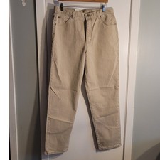 NWT Riders By Lee Stretch Khaki Pants Sz 14 Rugged Workwear Straight Leg Utility