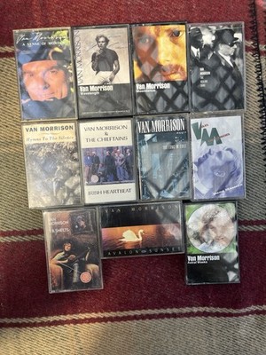 Van Morrison cassette lot