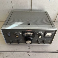 Collins 32S-1 WE Winged Emblem Ham Radio Transmitter For Parts Repair Untested