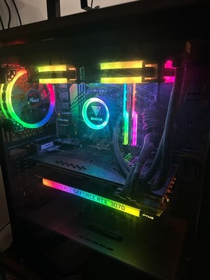 Gaming PC | Intel Core i7-10700KF | EVGA RTX 3070 FTW3 | 16GB RAM | 1TB NVMe SSD