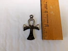 Vintage Sterling (Unmarked) 9 to 10 Grams Silver Ankh Symbol almost 2" long