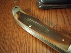 SCHARDER WALDEN P 25 SA 2 BLADE FOLDING KNIFE OLD TIMER WITH LEATHER SHEATH — photo 7