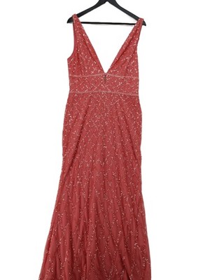 Mac Duggal Maxikleid UK10 in Pink