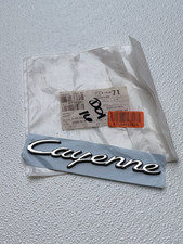 Genuine Oem 2019-2023 Porsche Cayenne Rear Emblem Badge Logo Chrome 9y0-853-675 Genuine Oem 2019-2023 Porsche Cayenne Rear Emblem Badge Logo Chrome 9y0-853-675