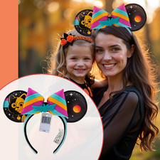 Disney. Parks Cinderella Minnie 2025 Mouse Blue Ears Headband US Disneyland New